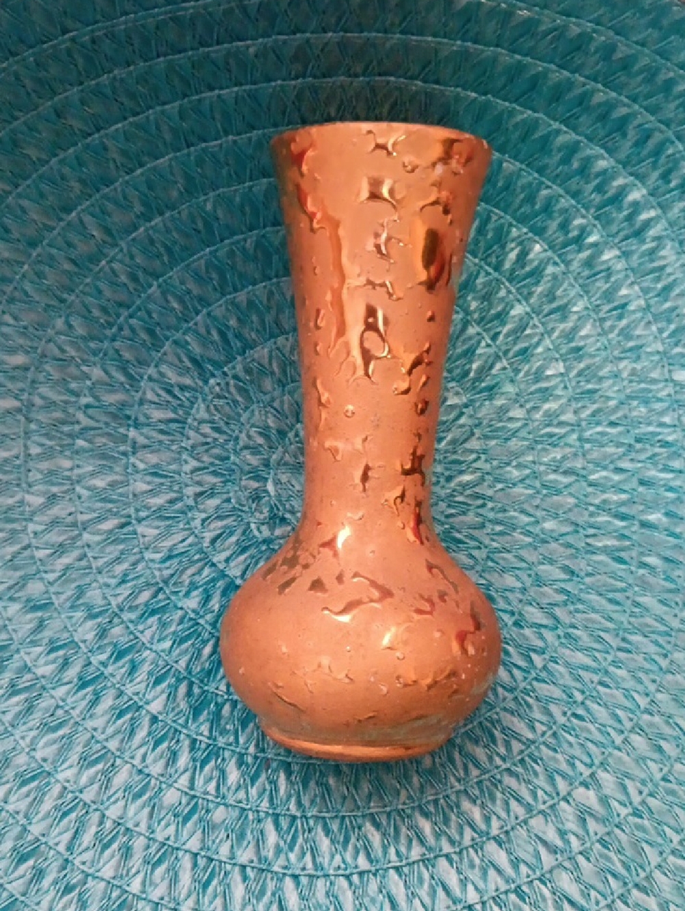 24k Gold Weeping Gold Vase